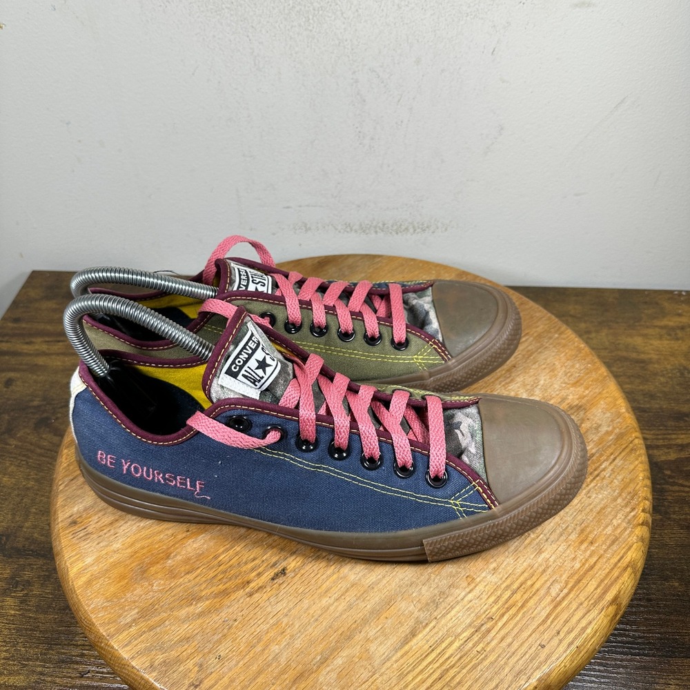 Converse All Star Low Top Sneakers Multi Color Mens Size 8.5 152621C